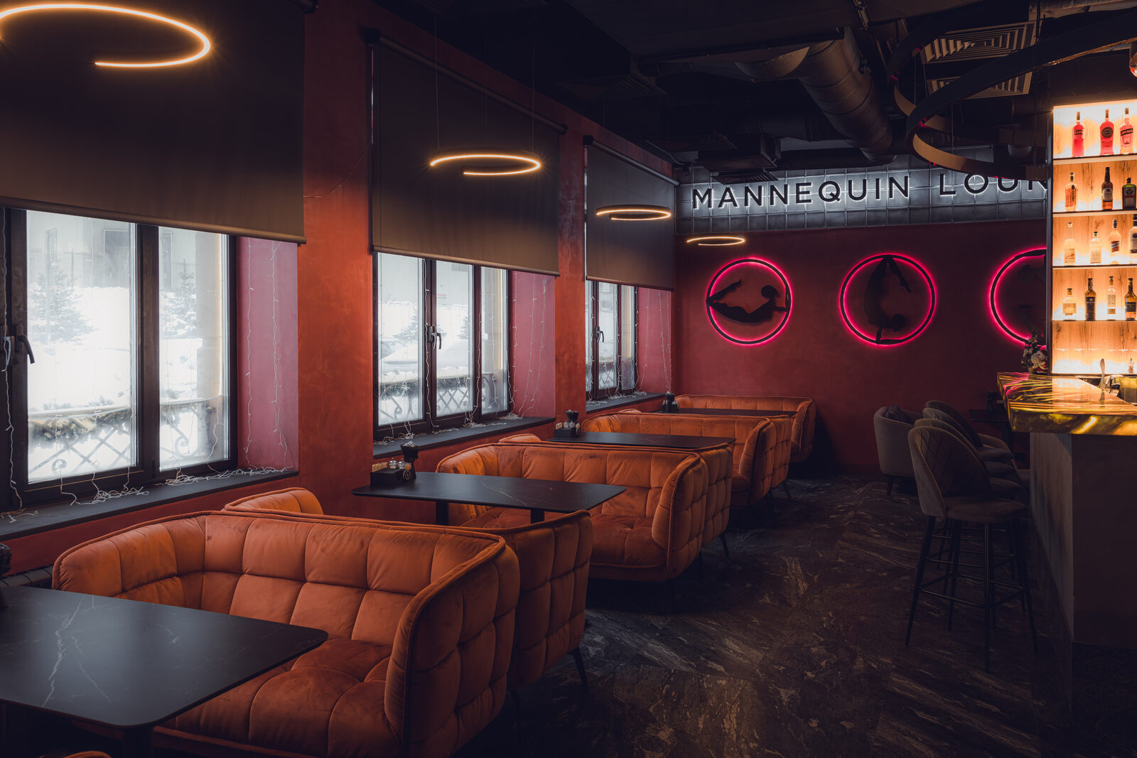 Интерьер лаунж-бара Maneken Lounge — фото 1 из 16