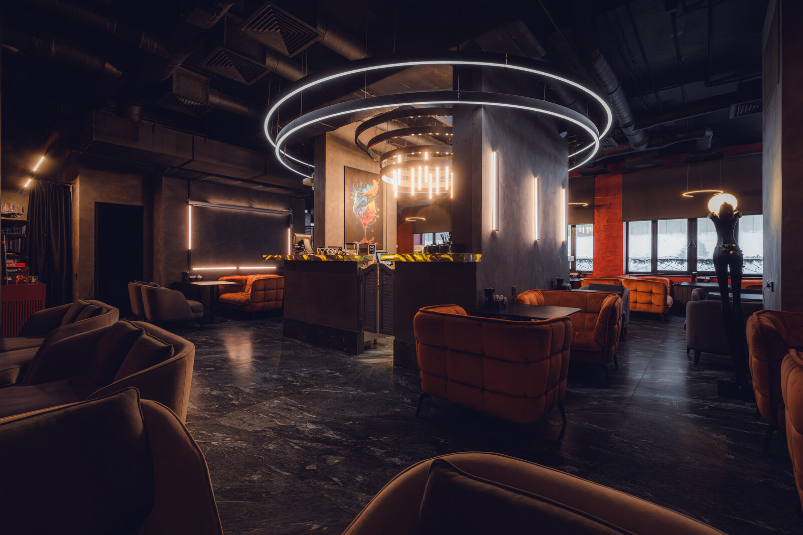 Интерьер лаунж-бара Maneken Lounge — фото 9 из 16