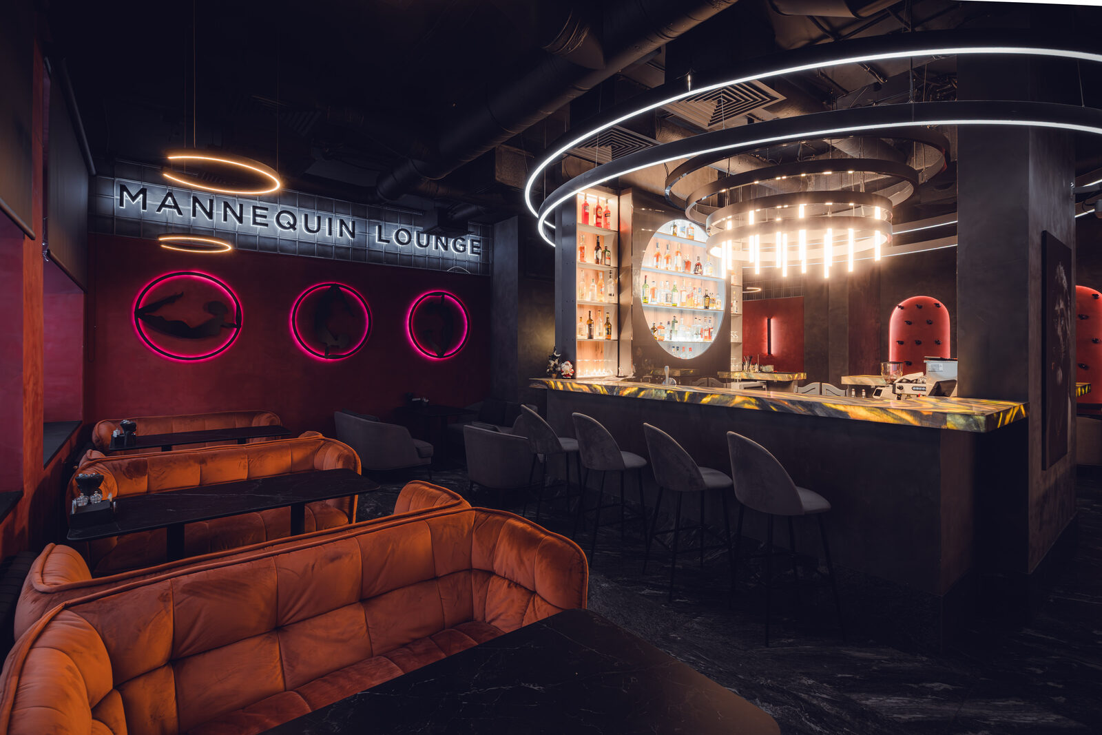 Интерьер лаунж-бара Maneken Lounge — фото 11 из 16