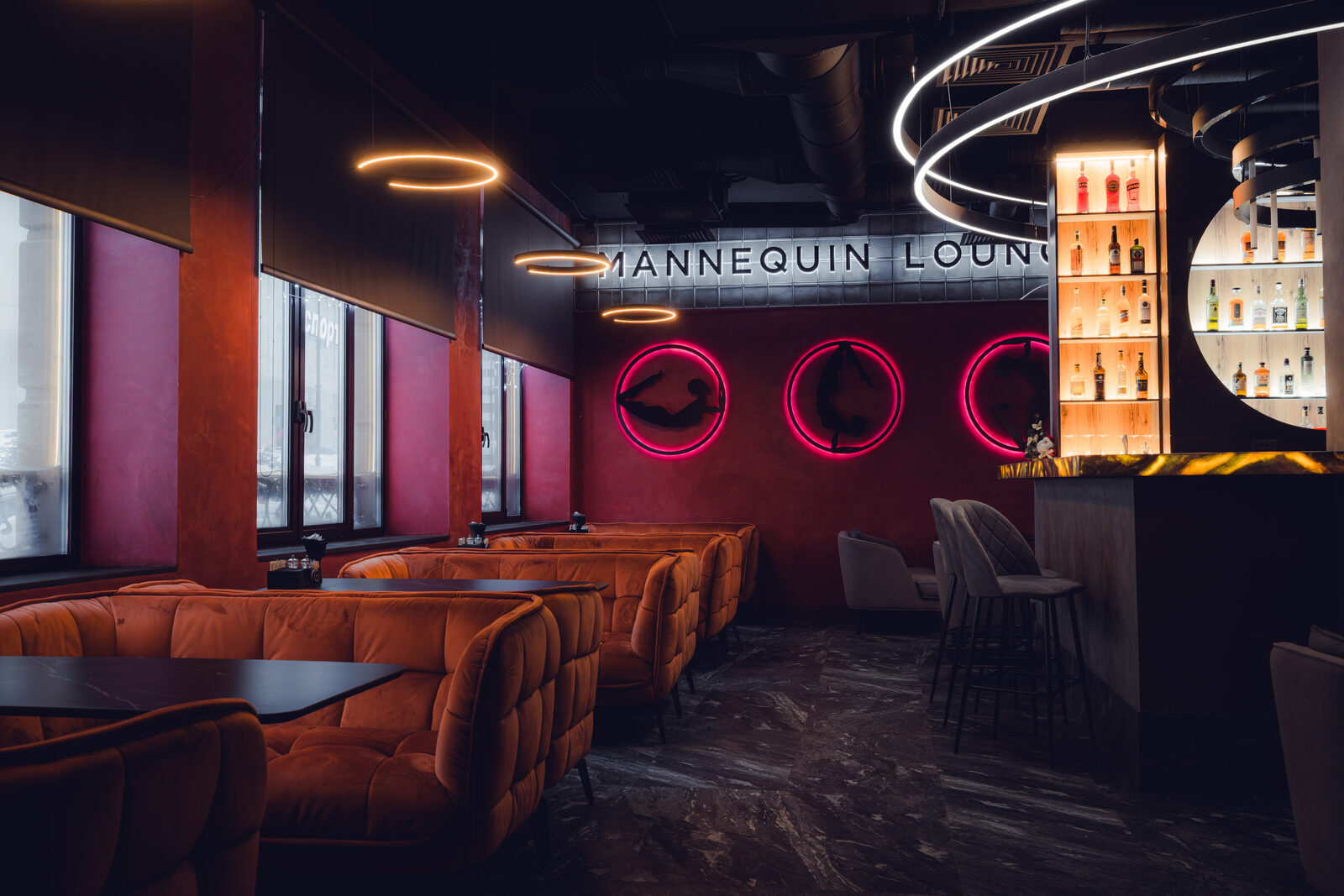 Интерьер лаунж-бара Maneken Lounge — фото 12 из 16