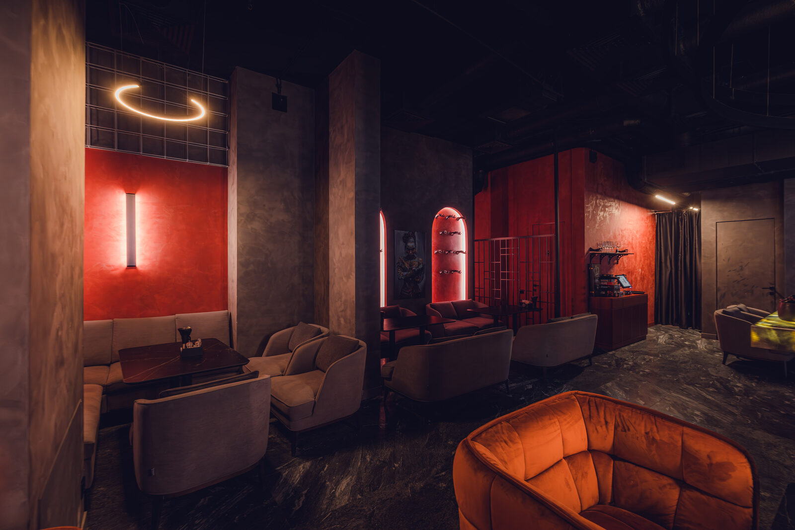 Интерьер лаунж-бара Maneken Lounge — фото 13 из 16